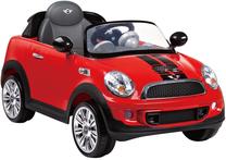 Vaikiškas elektromobilis Rollplay Mini Cooper S, raudona sp.