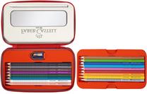 Krāsainie zīmuļi Faber Castell Colour Grip Colouring Set Balloon, 18 gab.