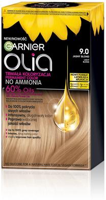Matu krāsa Garnier Olia, light blond krās., 9.0, 174 ml