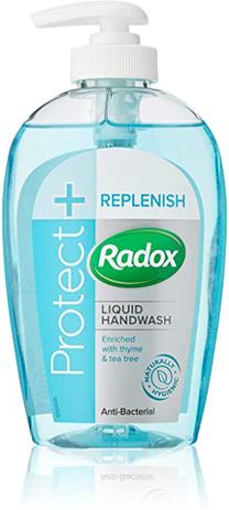 Skystas muilas Radox Refreshing Antibacterial Protection, 250000 ml