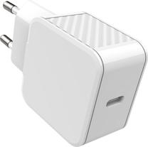 Telefono įkroviklis Bigben BASECS25WCPDW, USB Type-C, balta sp., 25 W