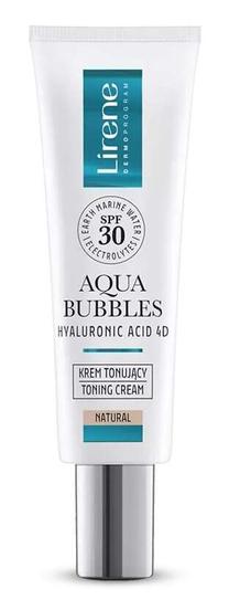 Kremas įdegio priežiūrai veidui Lirene Aqua Bubbles SPF30, 30 ml