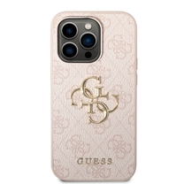 Telefono dėklas Guess GUHCP14L4GMGPI, rožinė sp., Apple