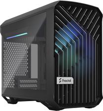 Kompiuterio korpusas Fractal Design Torrent Nano RGB TG Light Tint, juoda sp.