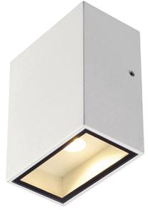 Õue seinavalgusti SLV Quad 1 XL, 4.5W, LED, IP44, valge v., 8.4 cm x 11 cm