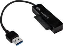 Adapteris Logilink USB 3.0 to 2.5" SATA USB 3.0 to 2.5" SATA USB, SATA, melna krās.