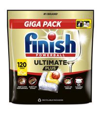 Nõudepesumasina kapslid Finish Ultimate Plus, 120 tk
