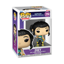 Žaislinė figūrėlė Funko POP! Animation KPOP Demon Hunters Zoey 2256, 9 cm, įvairių spalvų
