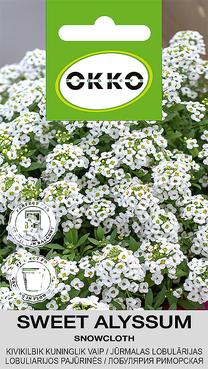 Sėklos Okko lobuliarija Snowcloth, 0.5 g