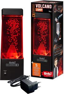 Настольная лампа Lava Buki France Volcano Lava Lamp, LED, 5Вт, черный цв./прозрачный цв.