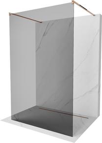 Dušo sienelė Mexen Kioto Walk-In, 120 cm x 200 cm, grafito sp./rausvojo aukso sp./grūdintas