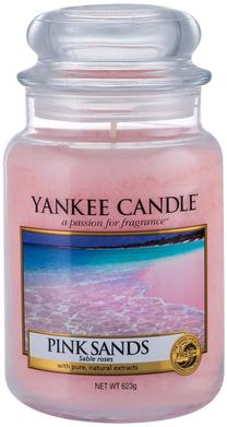 Žvakė, aromatinė Yankee Candle, 110 h, rožinė sp.