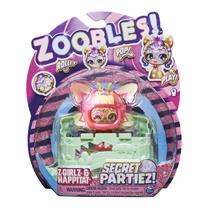 Кукла Zoobles Girls Secret Partiez 6061945, 10 см, многоцветный