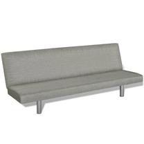 Sofa-lova VLX Polyester, pilka sp., 168 x 76 cm x 66 cm