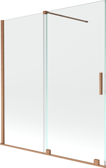 Vannas siena Mexen Velar II, 150 cm x 150 cm, brushed copper krās./rūdītais