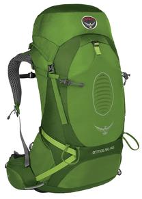 Tūristu mugursoma Osprey, zaļa krās., 50 l