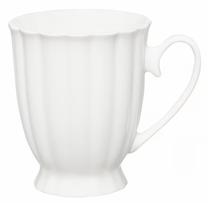 Puodelis Ambition Curly, balta sp., 0.31 l