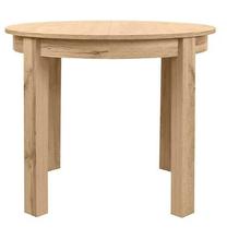 Stalas Bernadin 95 - 195 x 95 x 76 cm, ąžuolo sp. Prekė su pažeista pakuote.