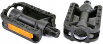 Pedalas Profex B-18 Pedals 10435495, plastikas/metalas, juoda sp./oranžinė sp., 2 vnt.