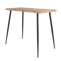 Stalas Domoletti ANDA CLASSIC LEGS, juoda sp./medžio sp., 120 cm x 60 cm x 100 cm