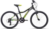 Vaikiškas dviratis CTM Rocky 2.0, juoda sp./geltona sp., 13", 24"