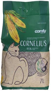 Наполнитель для кошачьего туалета Comfy Cornelius Herbal 124021, органический (комкующийся), 7 л