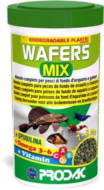 Maistas žuvims Prodac Wafers Mix WMIX100.1, 0.050 kg