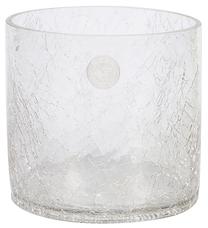 Vaza Home4you Crack, 14 cm, skaidri sp.