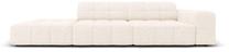 Sofa Micadoni Home Jennifer Chenille 3 Seats, smėlio sp., kairinė, 262 x 102 cm x 70 cm