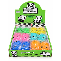 Sensorinis spaudomas žaislas, panda, 8 cm, (spalva/dizainas parenkami atsitiktine tvarka)
