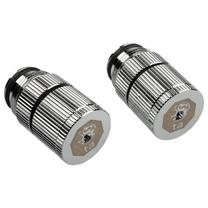 Adapteris BitsPower Touchaqua, sidabro sp., 2 vnt.