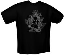 T-krekls, universāls GamersWear, melna krās., l