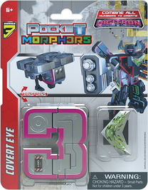 Transformeris POCKET MORPHERS, (spalva/dizainas parenkami atsitiktine tvarka)
