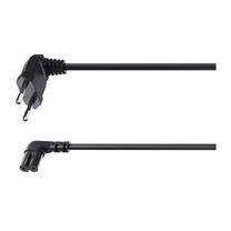 Laidas Hama 2pin, 3 m, juoda sp.