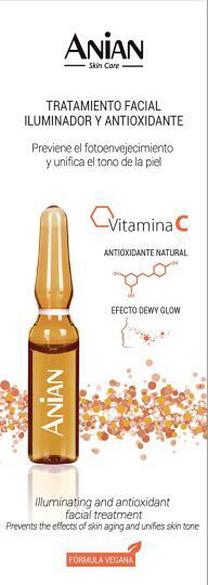 Koncentratas veidui Anian Vitamin C, 7 ml