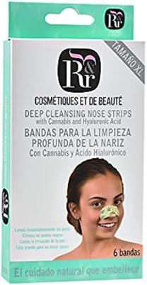 Sejas tīrīšanas sloksnes Rose & Rose Nose Deep Cleansing, 6 gab.