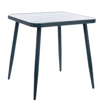 Lauko stalas Amadeus Poppy, juoda sp., 75 cm x 75 cm x 76 cm