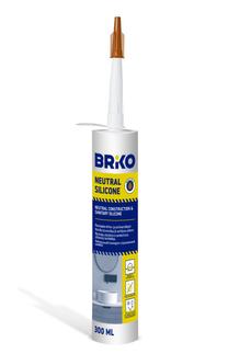 Герметик Briko Neutral LM, коричневый цв.