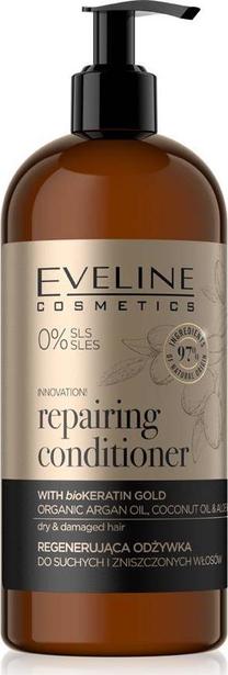Plaukų kondicionierius Eveline Organic Gold Repairing, 500 ml