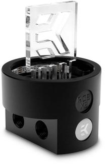 Rezervuaras EK Water Blocks EK-RES X3 150 D-RGB, 240 l, 6 cm, juoda sp.