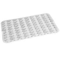 Vonios grindų kilimėlis Thema Lux AM1047BTB white, balta sp., 66 cm x 37 cm