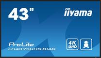 Monitors Iiyama ProLite LH4375UHS-B1AG, IPS, 60 Hz, 4K UHD, 42.5"