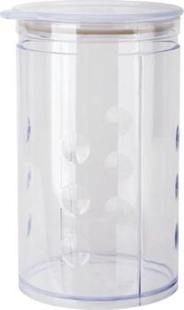 Lielapjoma produktu konteiners El-hurt Juypal, 1.25 l, 12.5 cm x 11 cm, caurspīdīga krās.