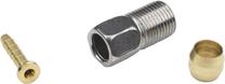 Stabdžių žarnelės surinkimo detalės Shimano SM-BH59 Y8H598010, metalas, aukso sp./pilka sp.