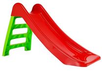 Čiuožykla Lean Toys Slide, raudona sp./žalia sp., 116 cm