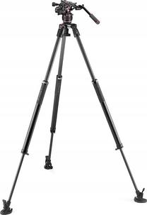 Trikojis stovas Manfrotto 635 Fast Single+612, anglies pluoštas
