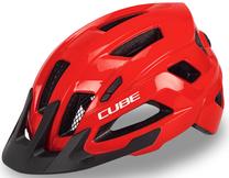 Шлемы велосипедиста универсальный Cube Glossy Step, черный цв./красный цв., S