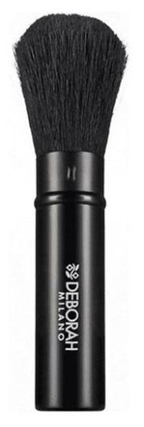 Birstīte, sārtumiem Deborah Milano Retractable Face Brush, melna krās.