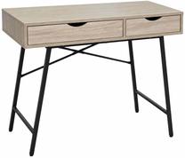 Письменный стол с ящиками Akord Furniture Factory Rax, 100 см x 48 см, 80.5 см, дуб сонома цв.