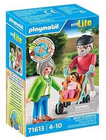 Konstruktors Playmobil My Life Vecvecāki ar mazuli 71613